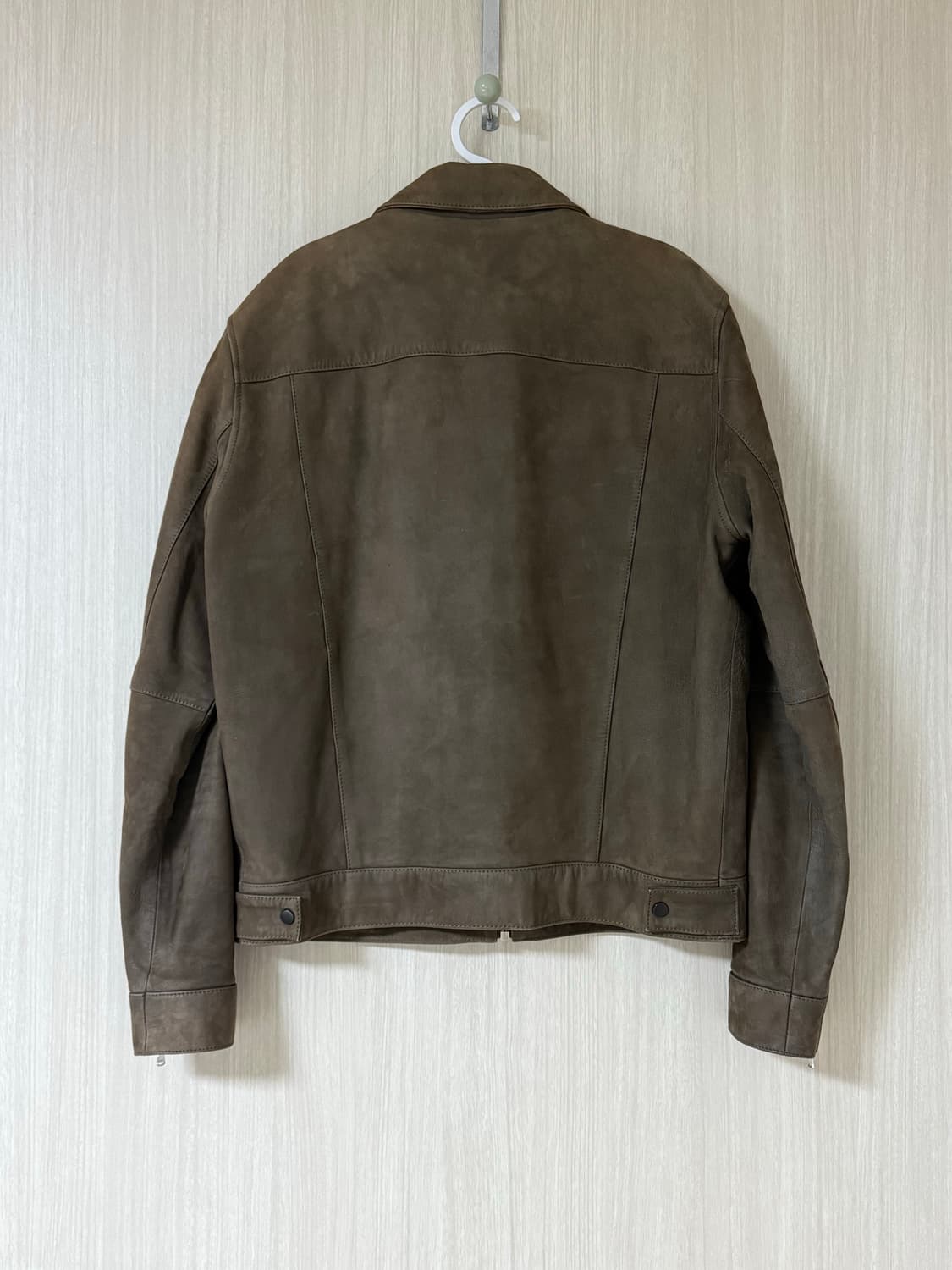 [m] 질스튜어트 스웨이드 양가죽자켓 브라운  상품이미지2