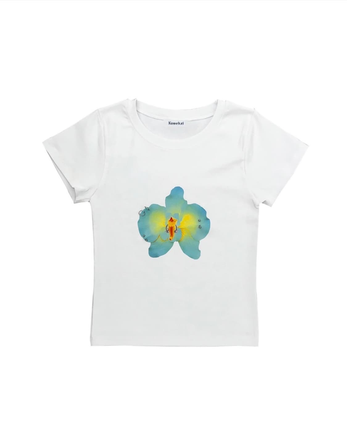 코네시 오키드 피어싱 반팔 상품이미지1