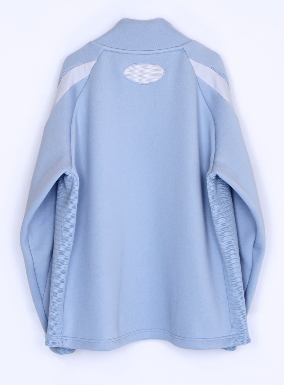 Chloma 클로마 마오노스케 발뭉 서브컬쳐 아노깔 하프넥 블루 스웨터 상품이미지2