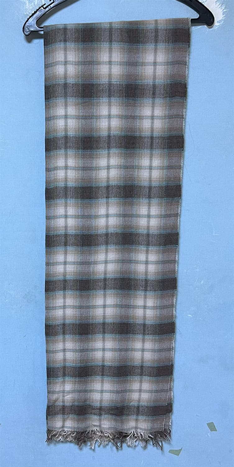 POLO 폴로 여자 롱 머플러 비스코스 추동 체크 거의새거 이태리 상품이미지2