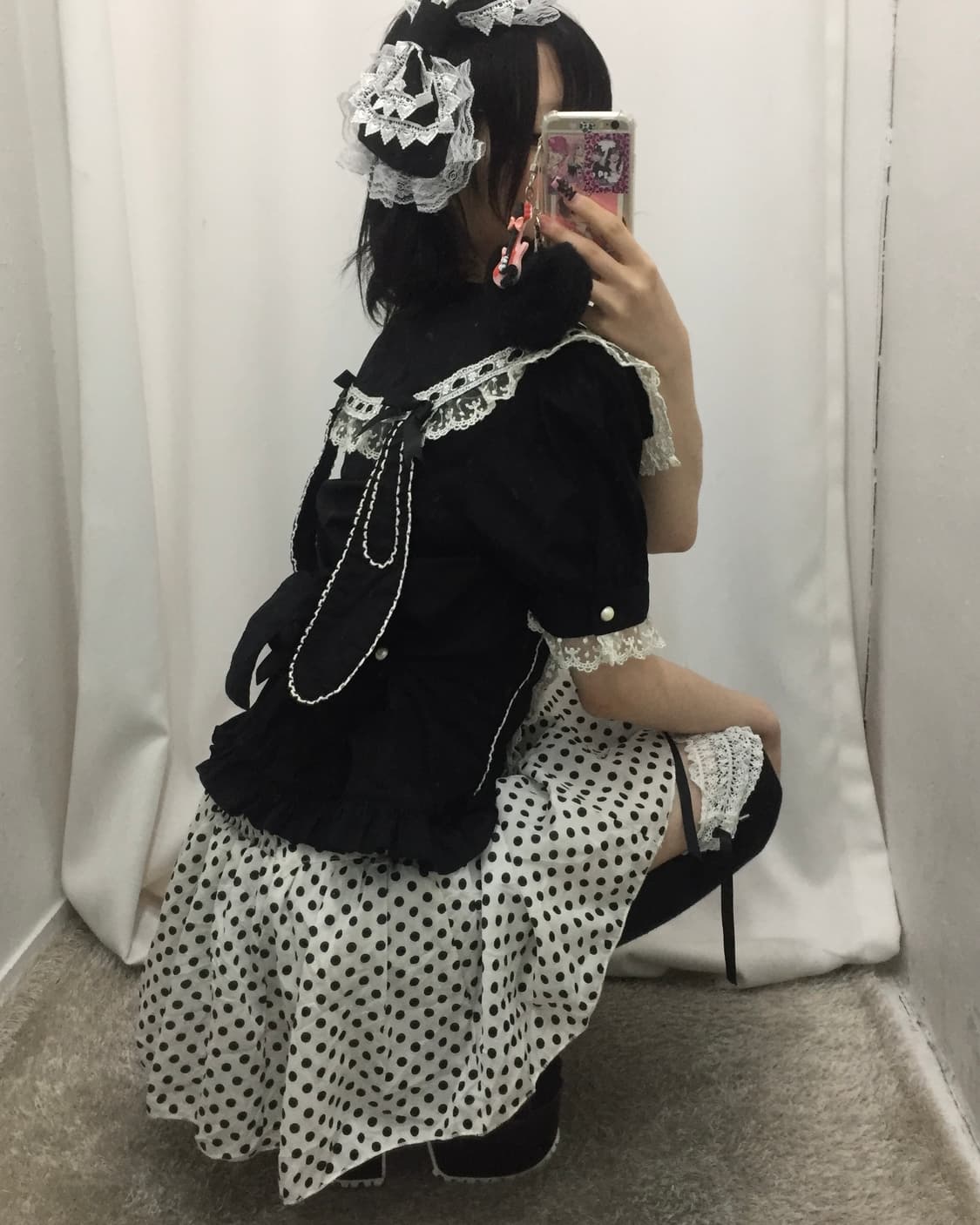 BODY LINE 우사미미 블라우스 🎵 상품이미지1