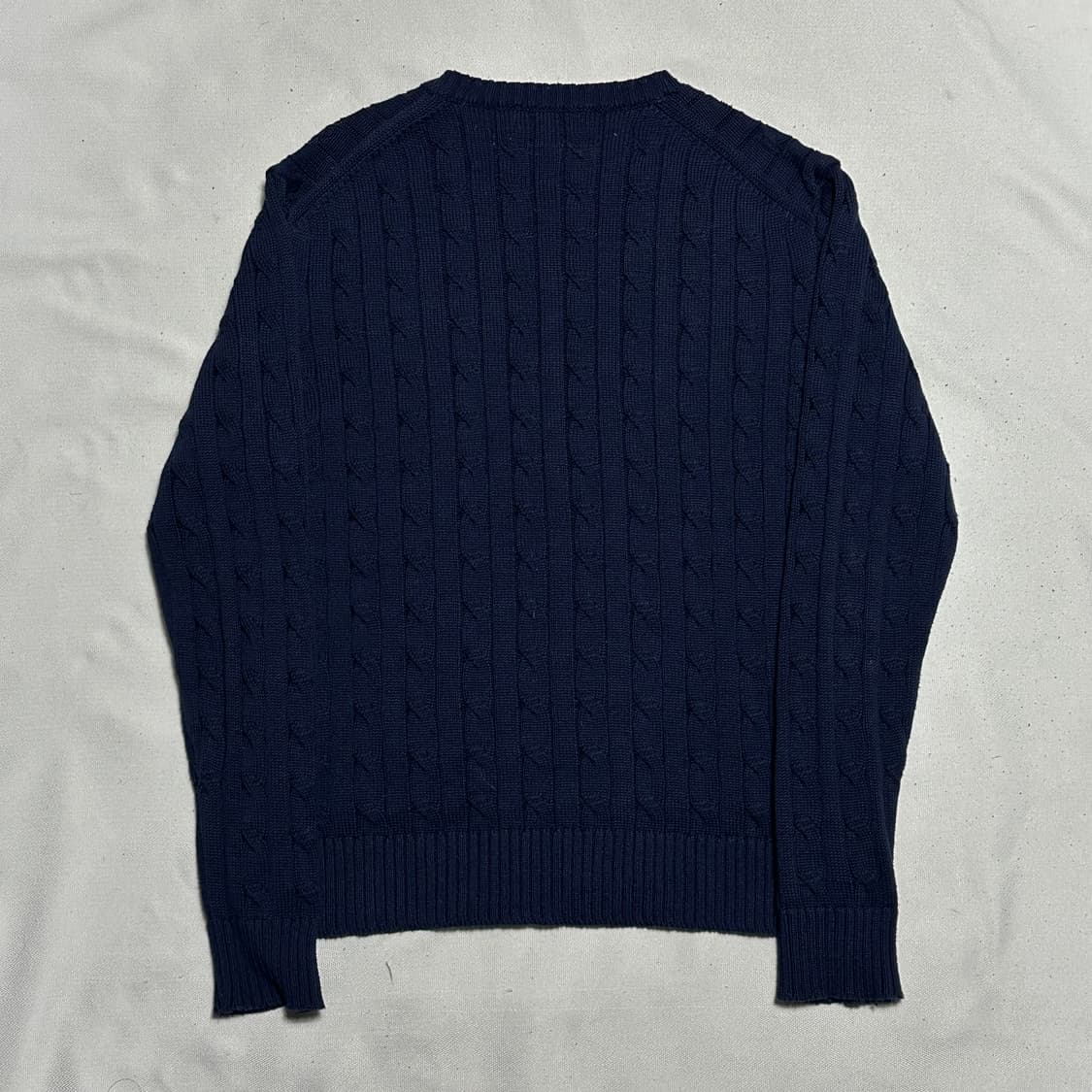 L 폴로랄프로렌 네이비 케이블 니트 0224 상품이미지3