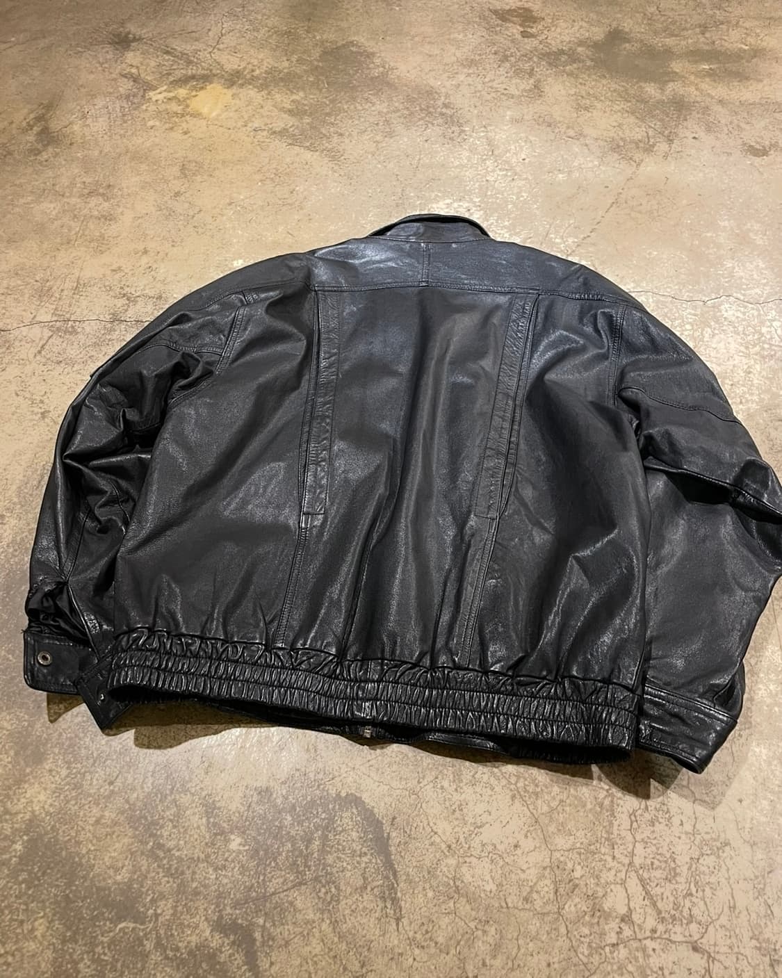 Jiudong 멀티 포켓 소가죽 레더 재킷(B5087) 상품이미지8