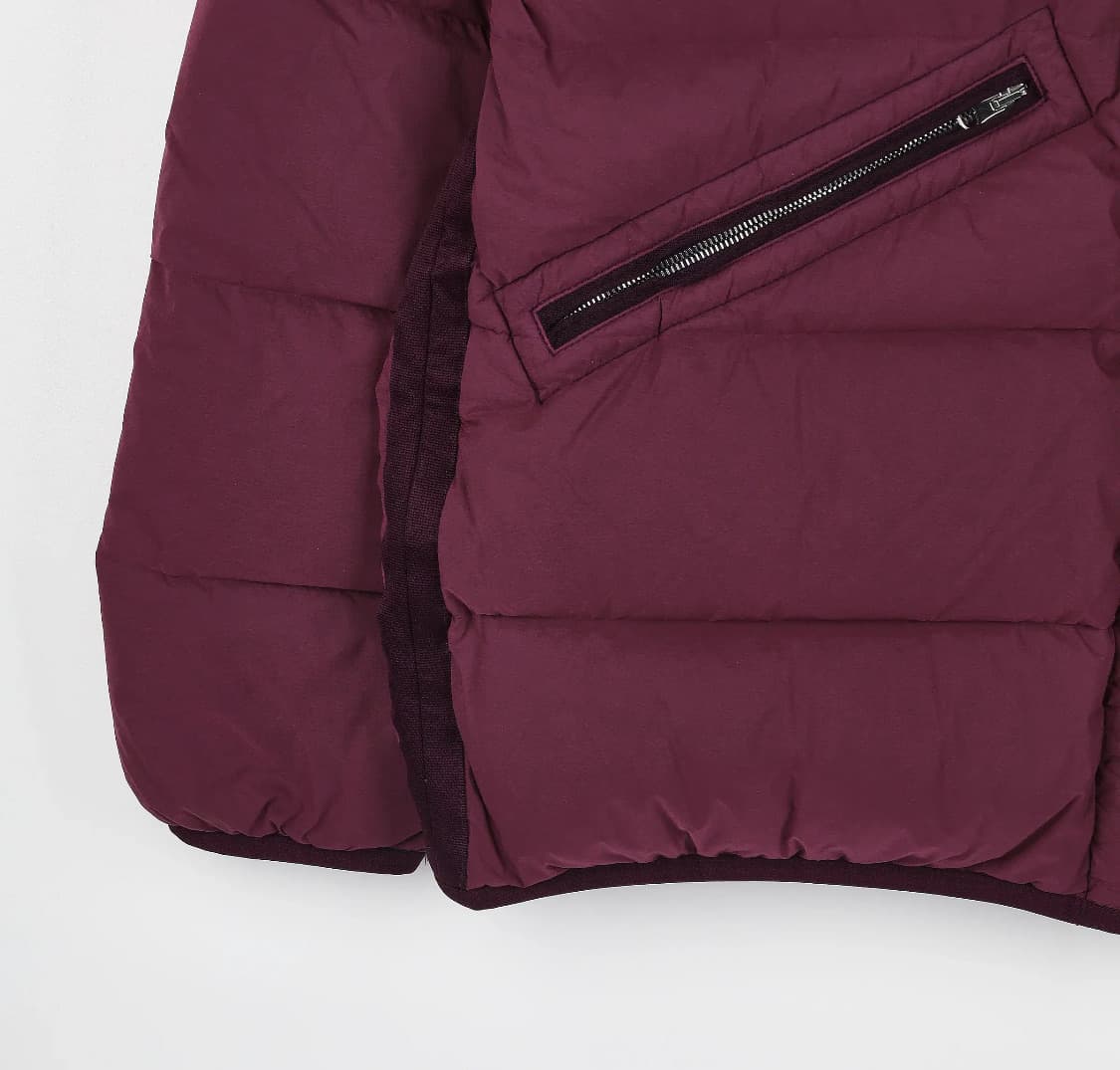 [S급] 스톤 아일랜드 심리스 터널 나일론 다운 자켓 버건디 판매합니다! 상품이미지4