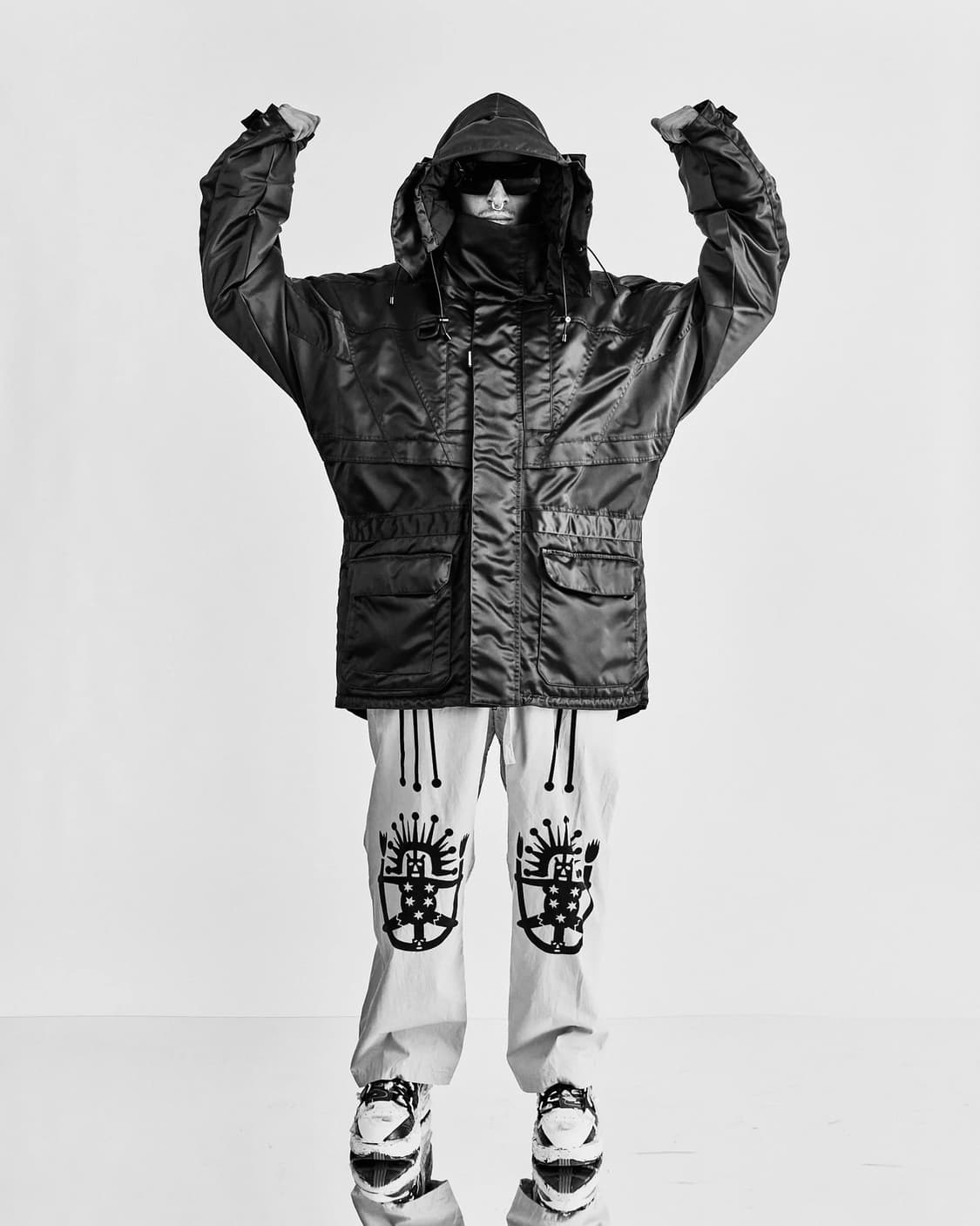 발렌시아가 인코그니토 패디드 자켓 (사무라이자켓) 상품이미지1