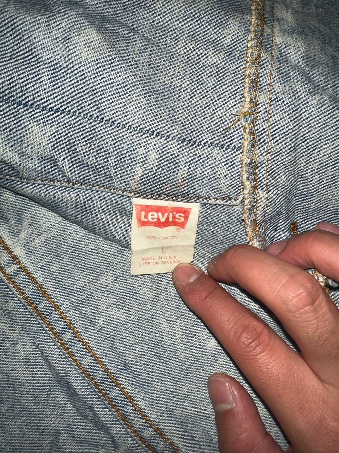 LEVI’S denim 70507 - 0219 TRJK 상품이미지8
