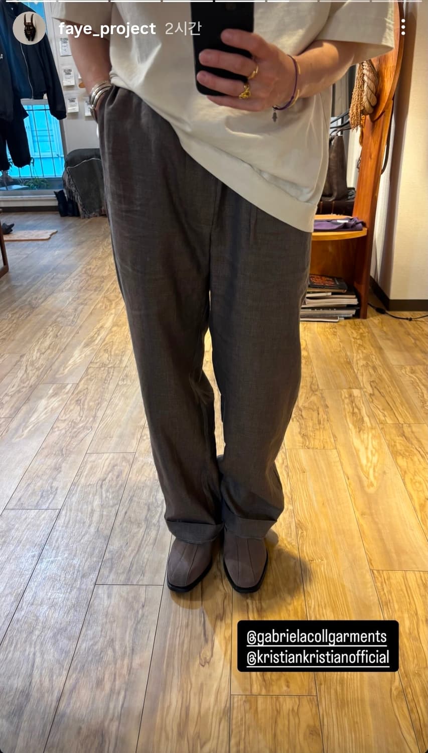 kristian-kristian loafers grey 상품이미지5