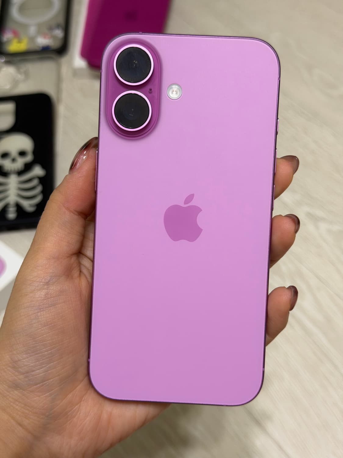 아이폰16 핑크 256GB + 정품케이스 상품이미지7