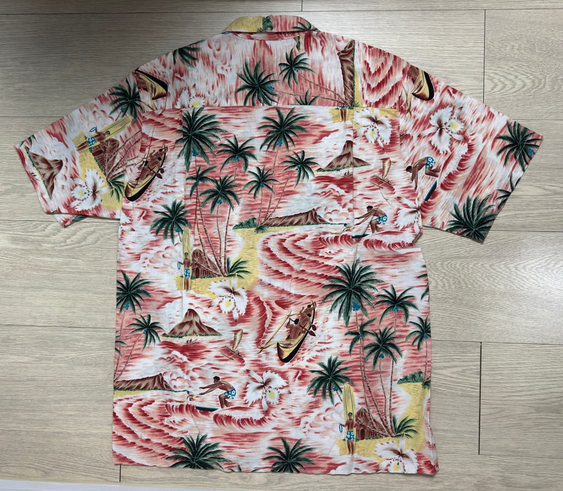 90s KY's 인터내셔널 하와이안 셔츠 하와이제 미국제 상품이미지3
