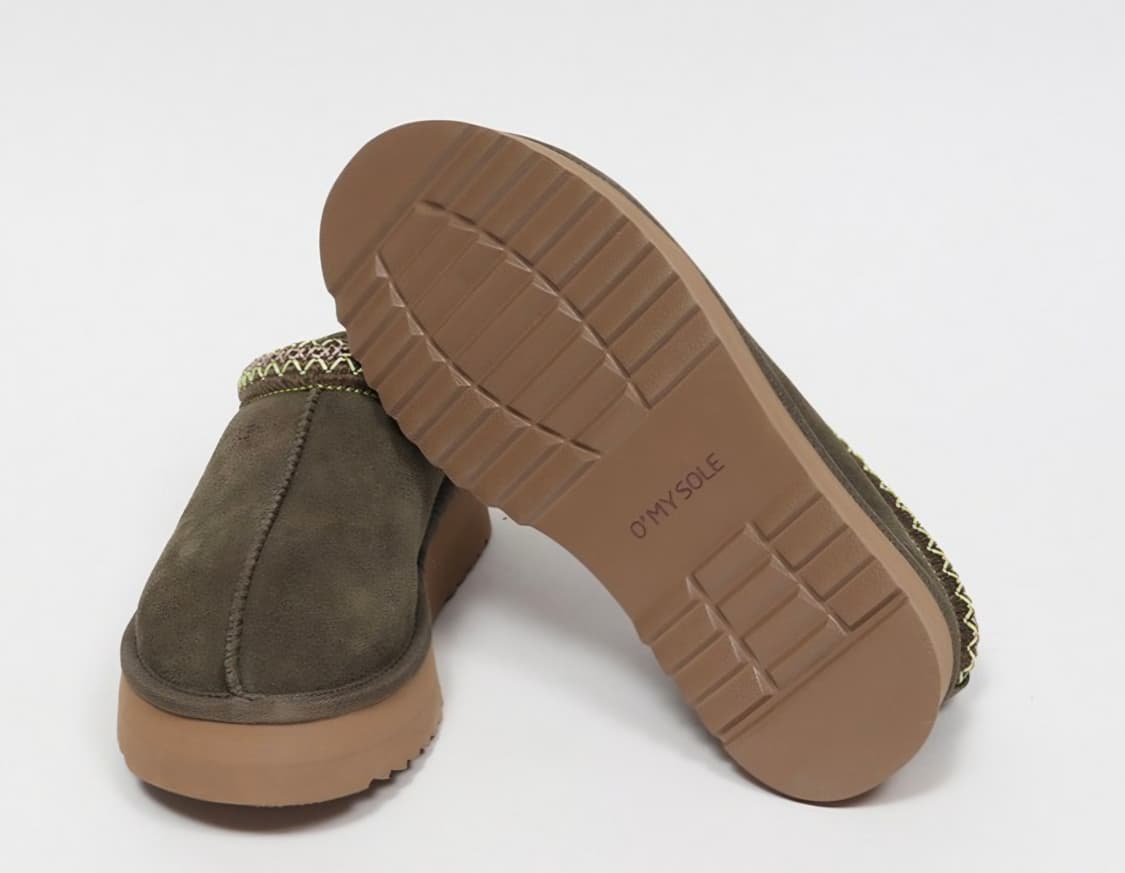 오마이솔 어그 슬리퍼 부츠 om306 올리브 새상품 230 상품이미지3