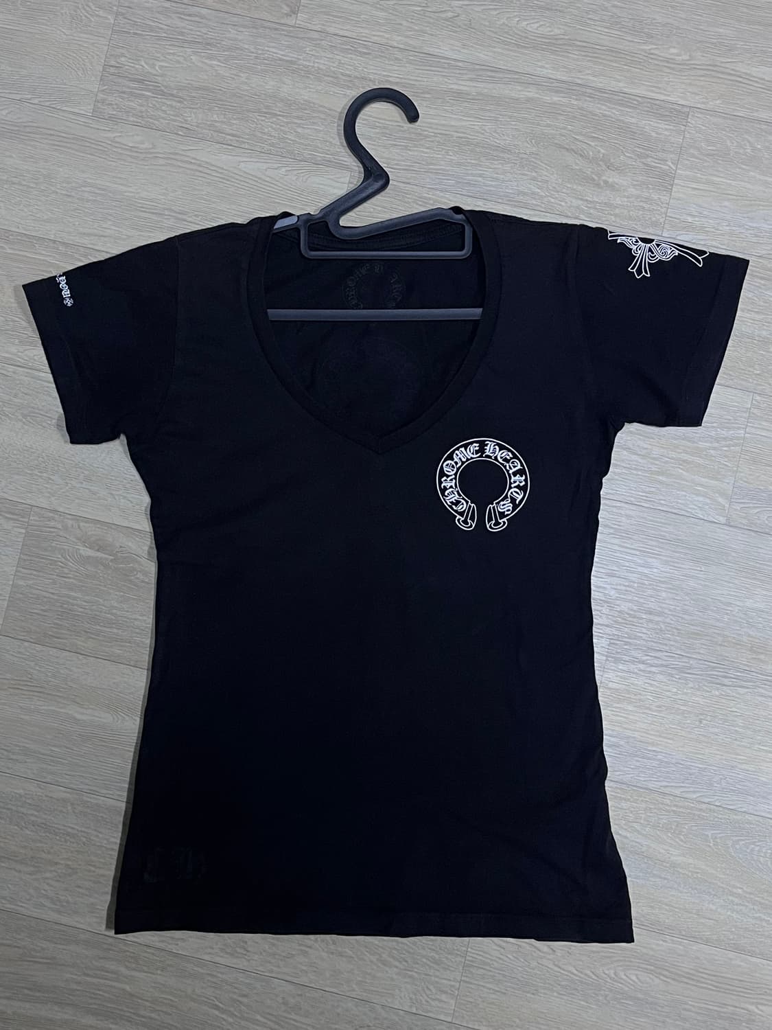 크롬하츠 블랙 반팔 상품이미지1