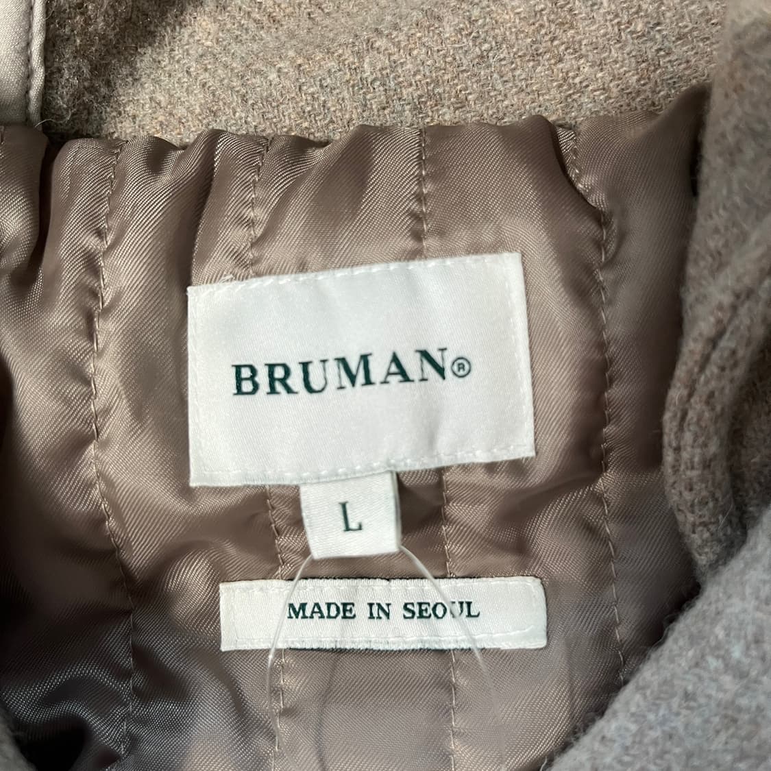 Truman 울 더플 코트 상품이미지3