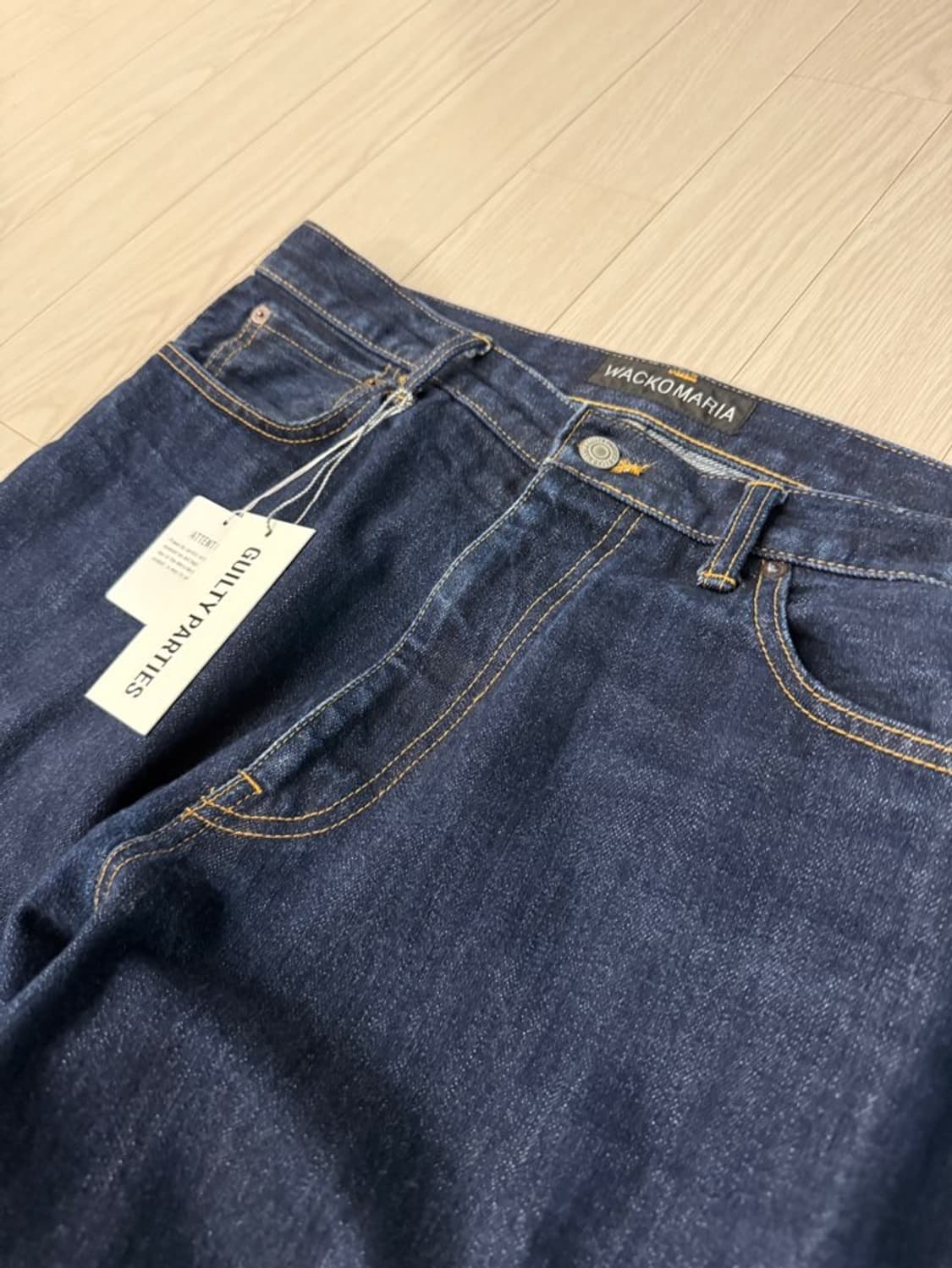 [M] 23FW 와코마리아 데님 팬츠 인디고 상품이미지3
