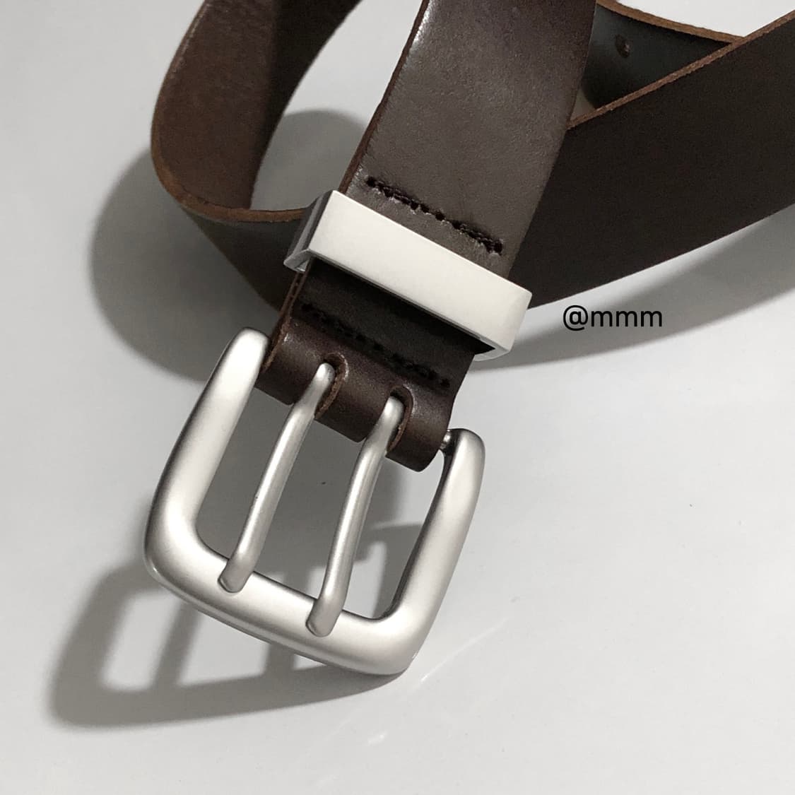 [Unisex]Doubel hole leather belt 상품이미지7
