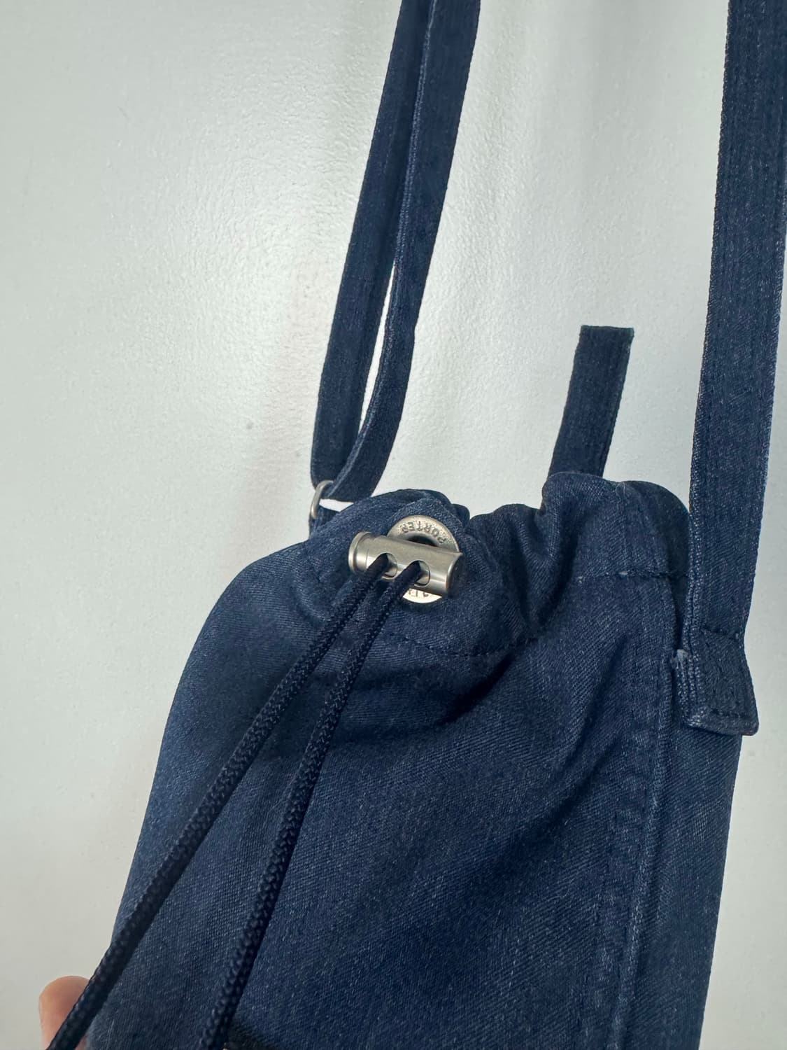 요시다 포터 데님 드로우 스트링백S 복조리 상품이미지4