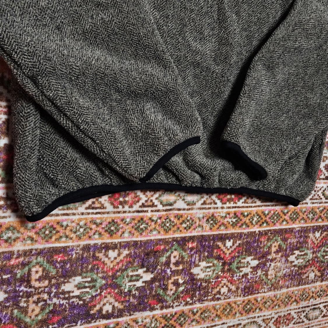 90s 울리치 헤링본 플리스 스냅티 상품이미지5