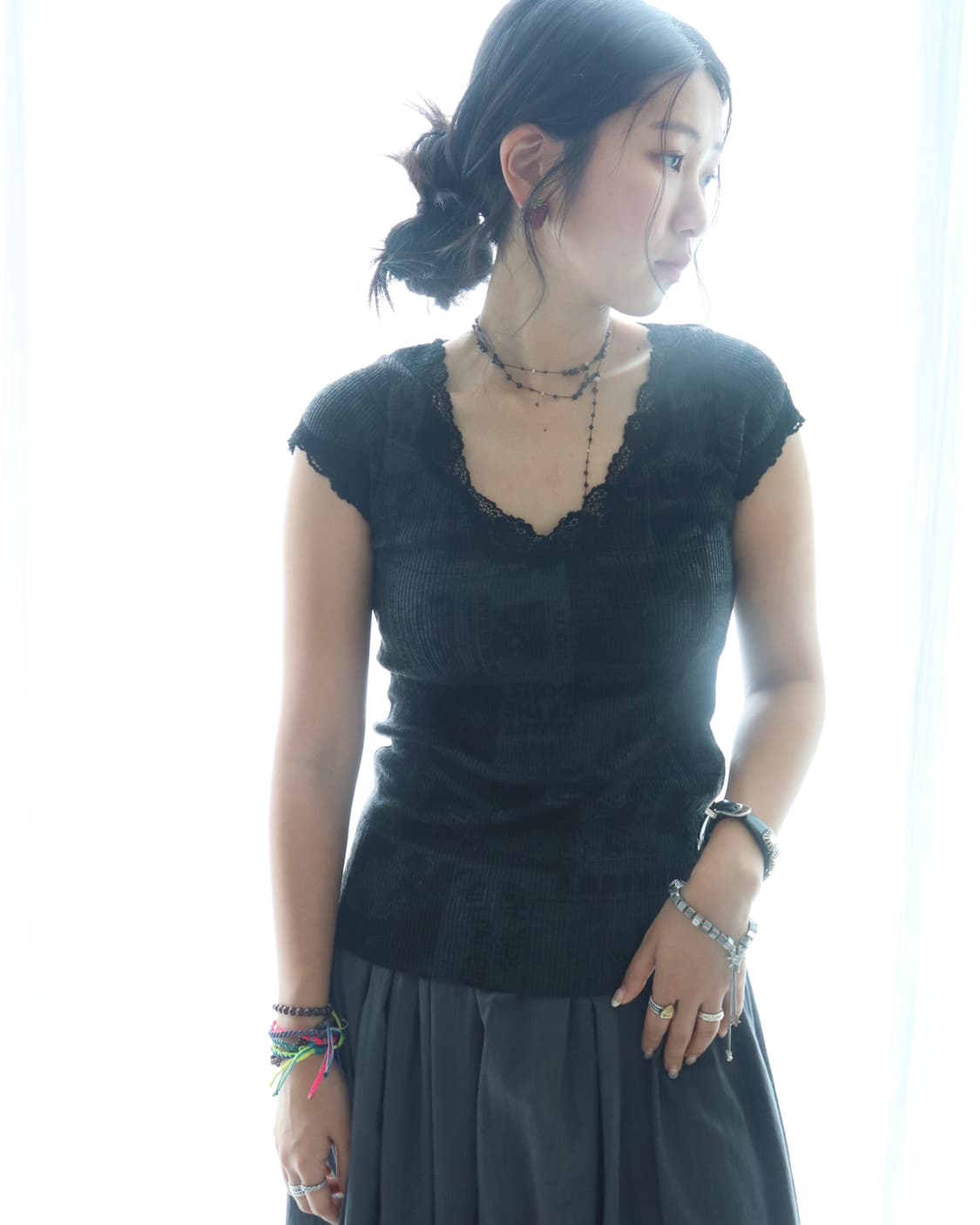 [Hysteric Glamour] N.Y Dolls Lace Top 상품이미지5