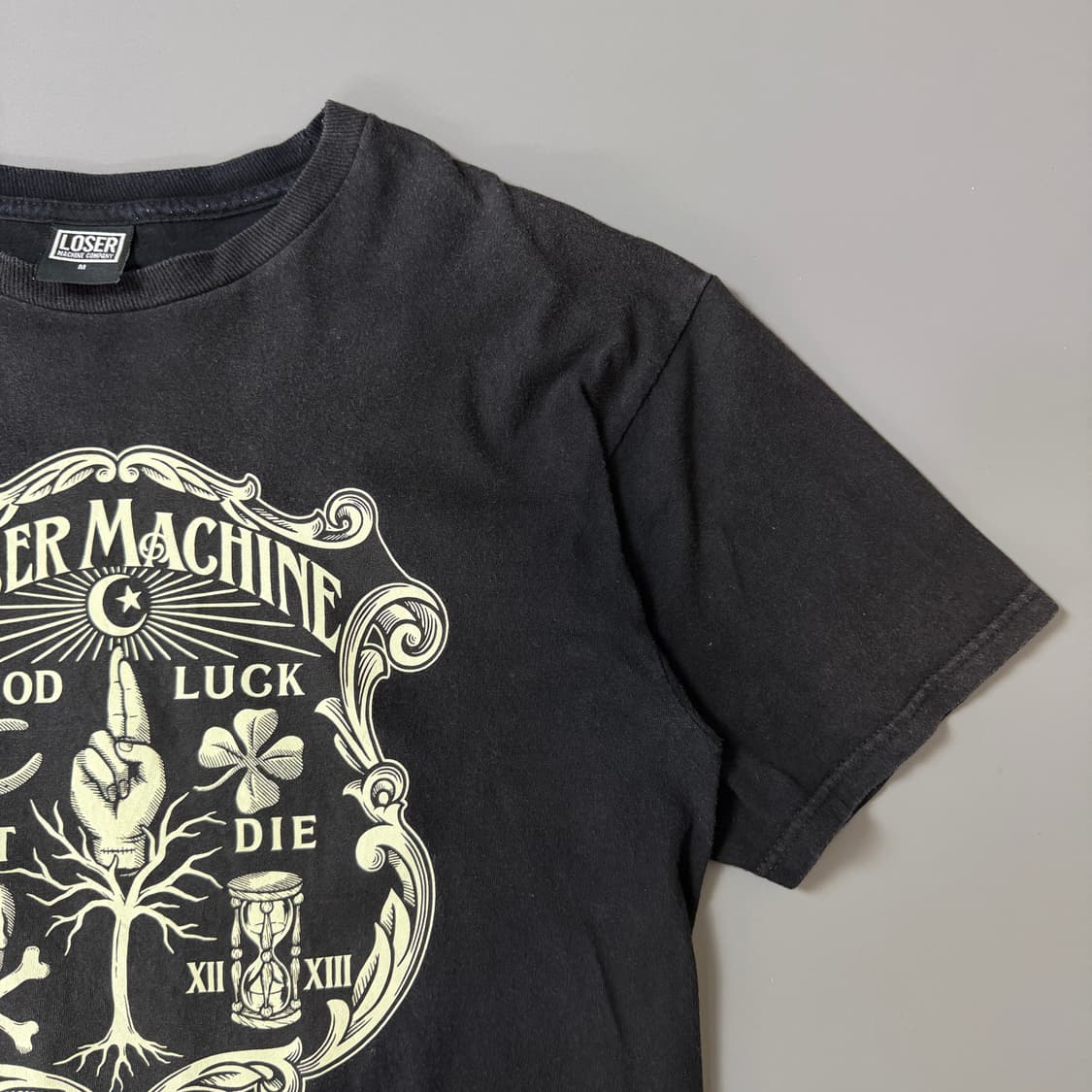 루저머신컴퍼니 Good luck don't die 반팔 M 상품이미지3