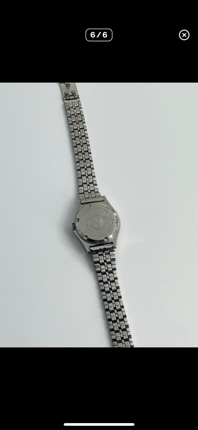 세이코 쿼츠 여성 메탈 손목시계 상품이미지6