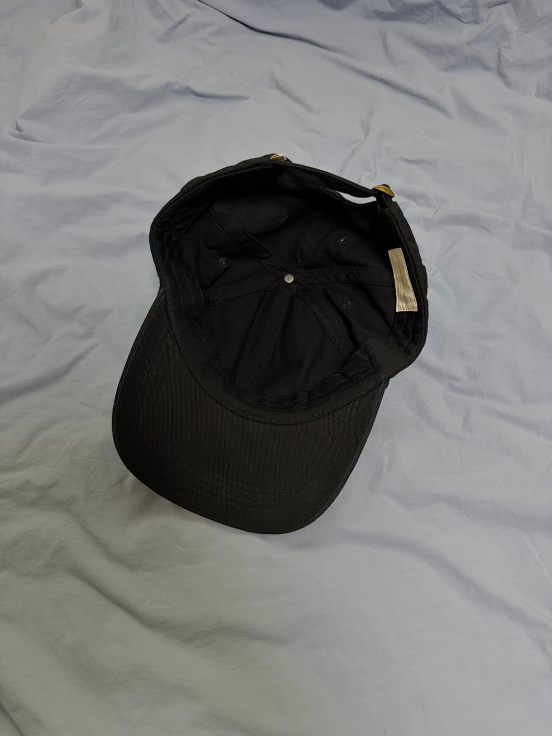 에메레온도르 워시드 스크립트 햇 제트 블랙 상품이미지4