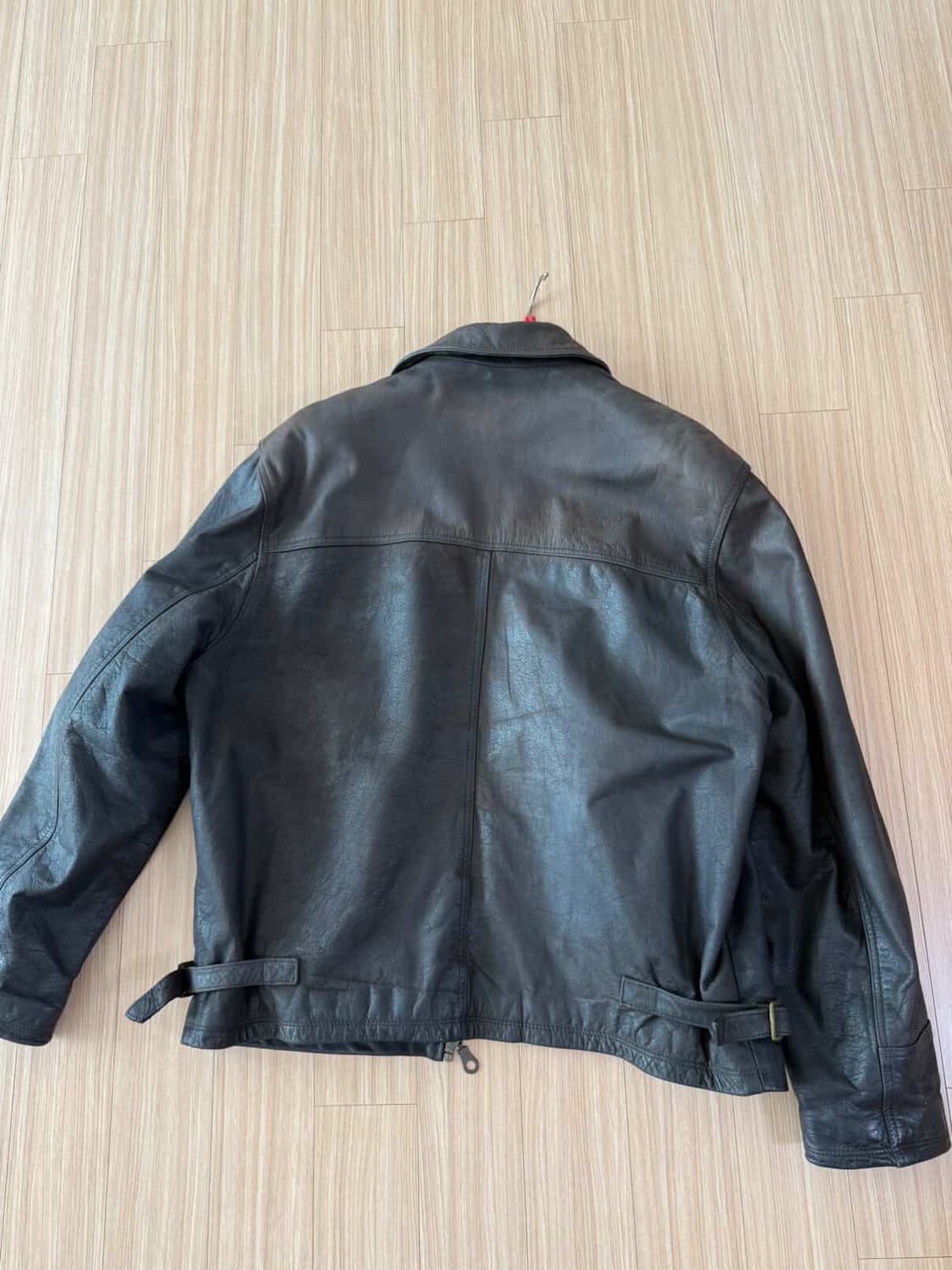 90s 빈티지 버팔로 블루종 가죽자켓 105 상품이미지6