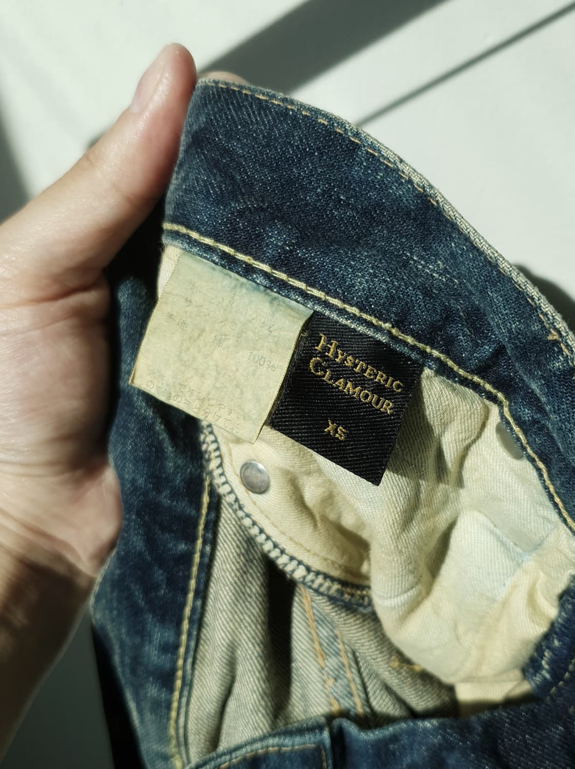 90s Hysteric Glamour Denim Shorts 상품이미지10