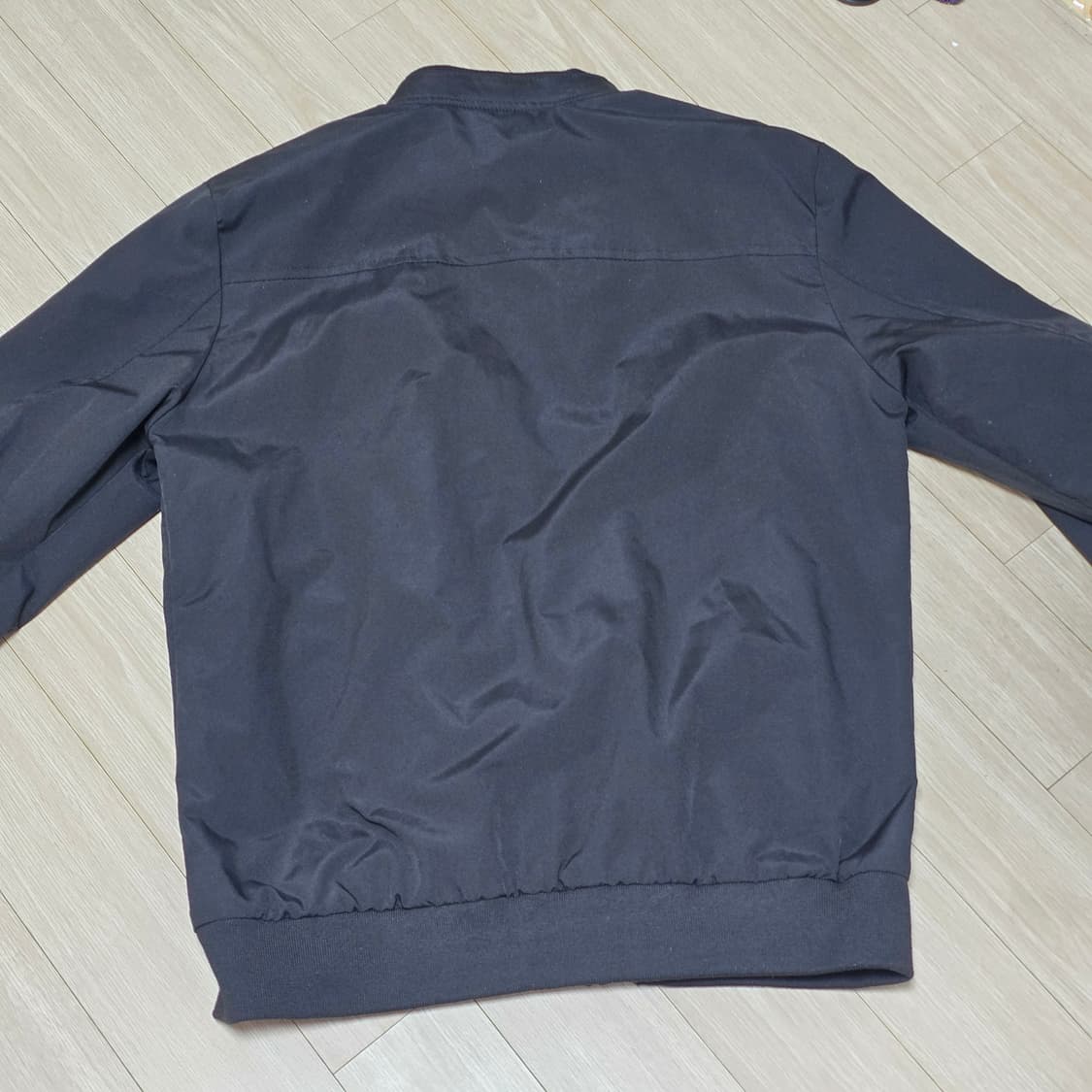 빈티지 남성 블랙 바람막이 점퍼 XL 상품이미지4