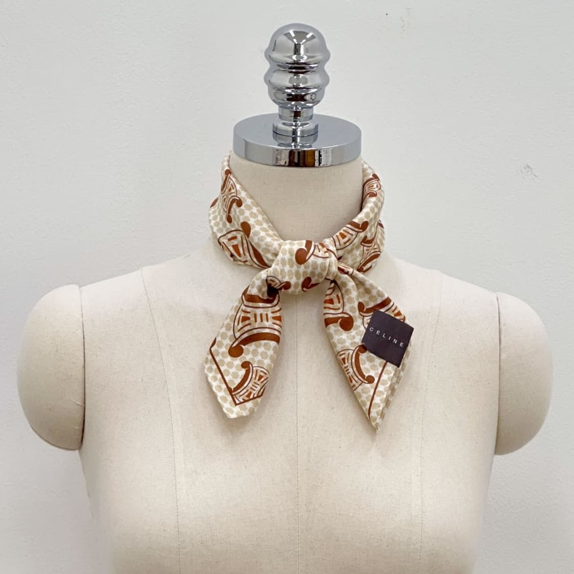 (새상품) celine / 셀린느 쁘띠스카프 손수건 상품이미지7