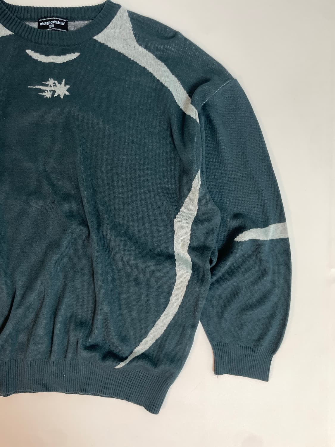 나이스 고스트클럽  니트  상품이미지4