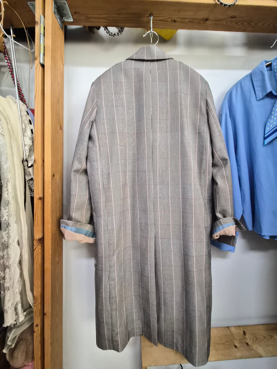 잇미샤 체크롱자켓. 자켓트렌치 상품이미지7