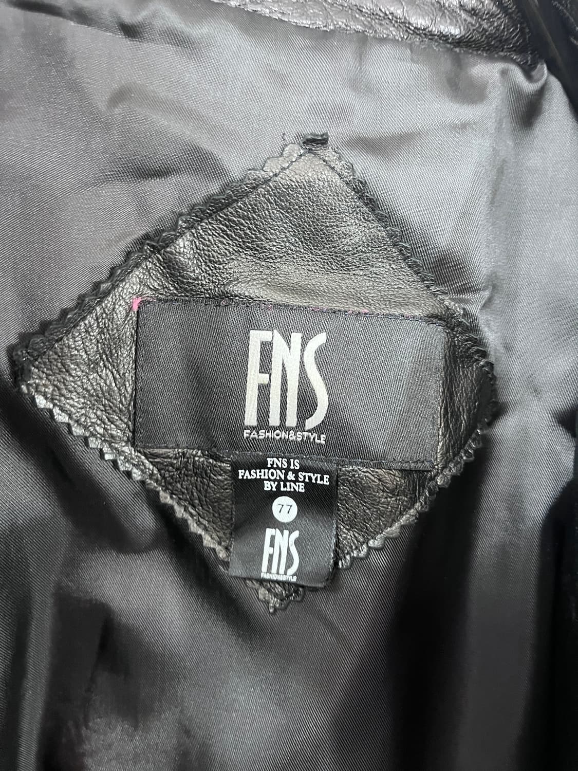 FNS leather jacket  상품이미지5