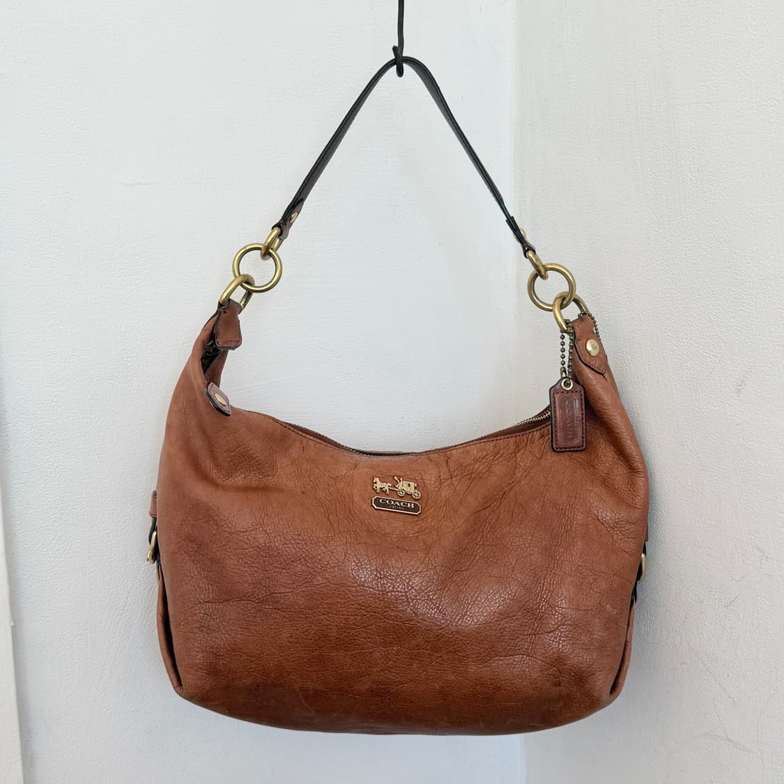 Coach vintage leather hobo bag 상품이미지1