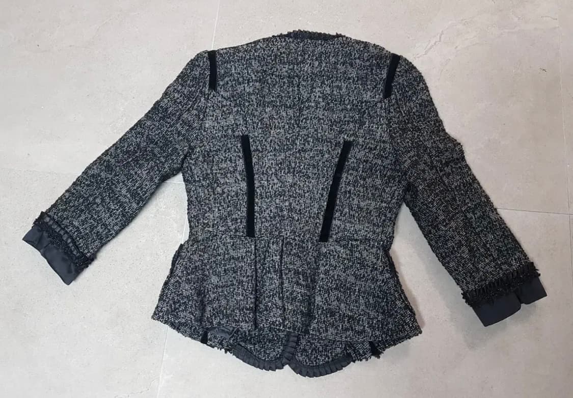 오즈세컨 트위드 자켓 44 상품이미지3