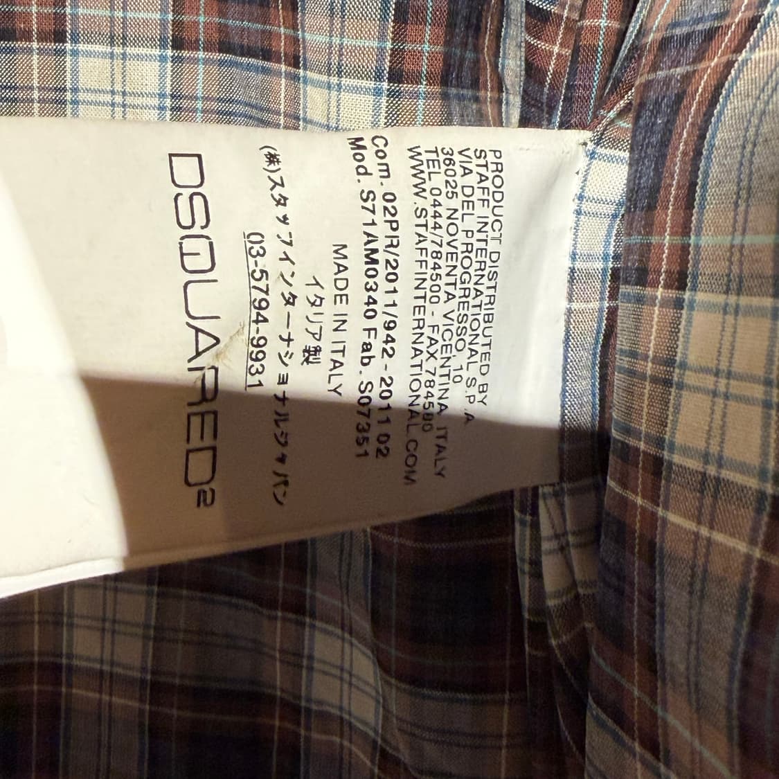 디스퀘어드2 이태리 염소가죽 바이커 자켓 M 상품이미지5