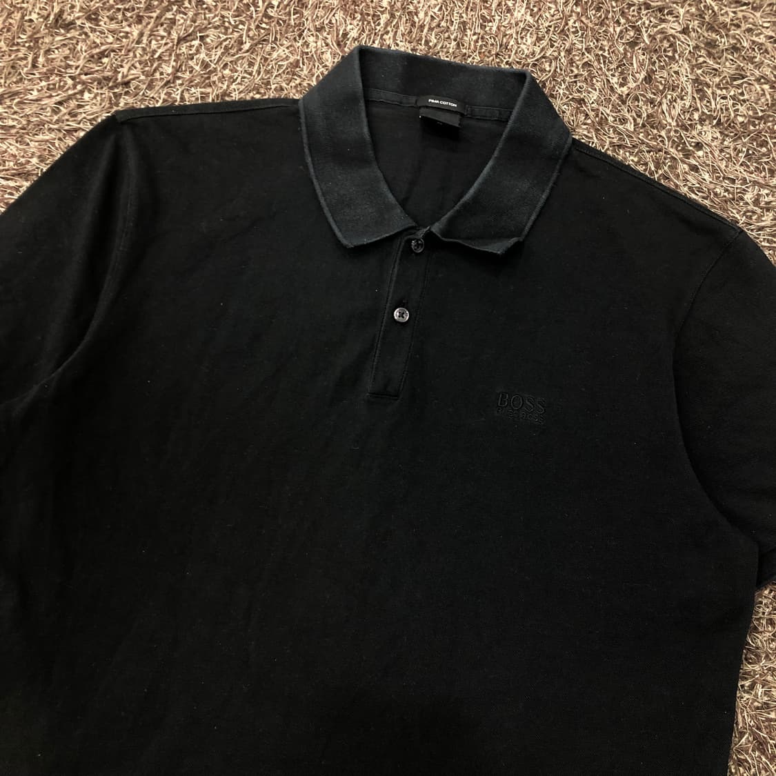 휴고 보스 PK 로고 카라 반팔 티셔츠 상품이미지2