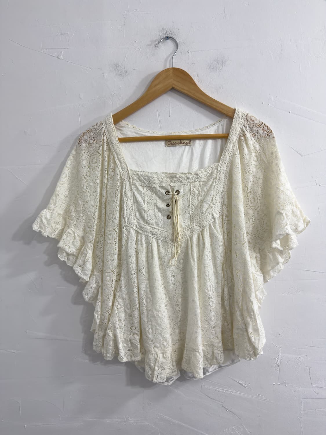 crazy angel crochet blouse 상품이미지1