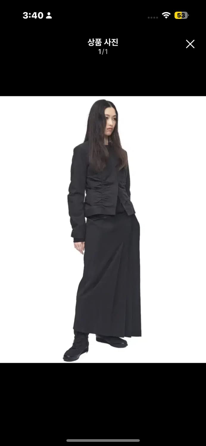 Kang11beck 강일레븐백 셔링 자켓 상품이미지1