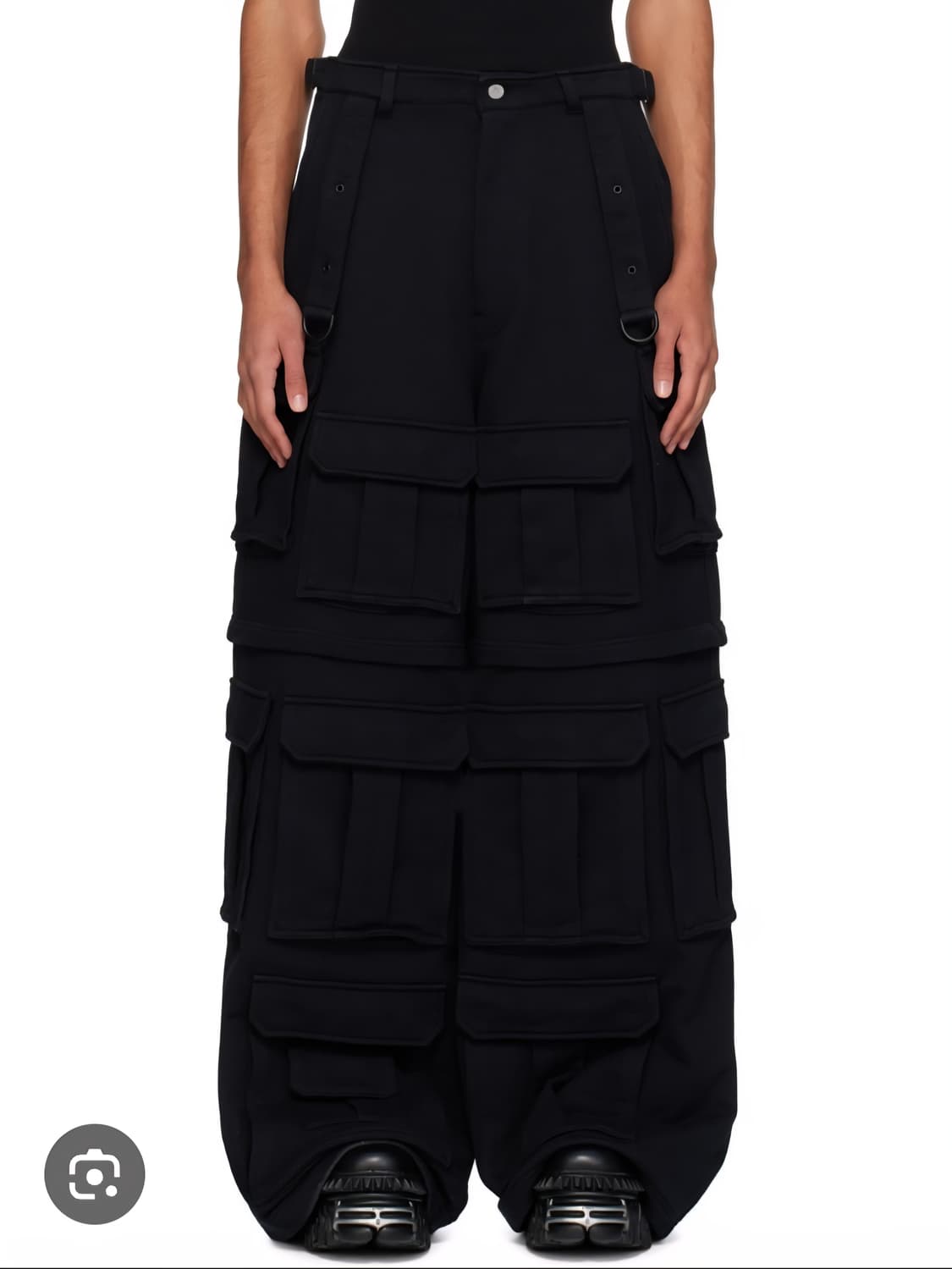 베트멍 멀티 카고 포켓 팬츠 와이드 바지 상품이미지1