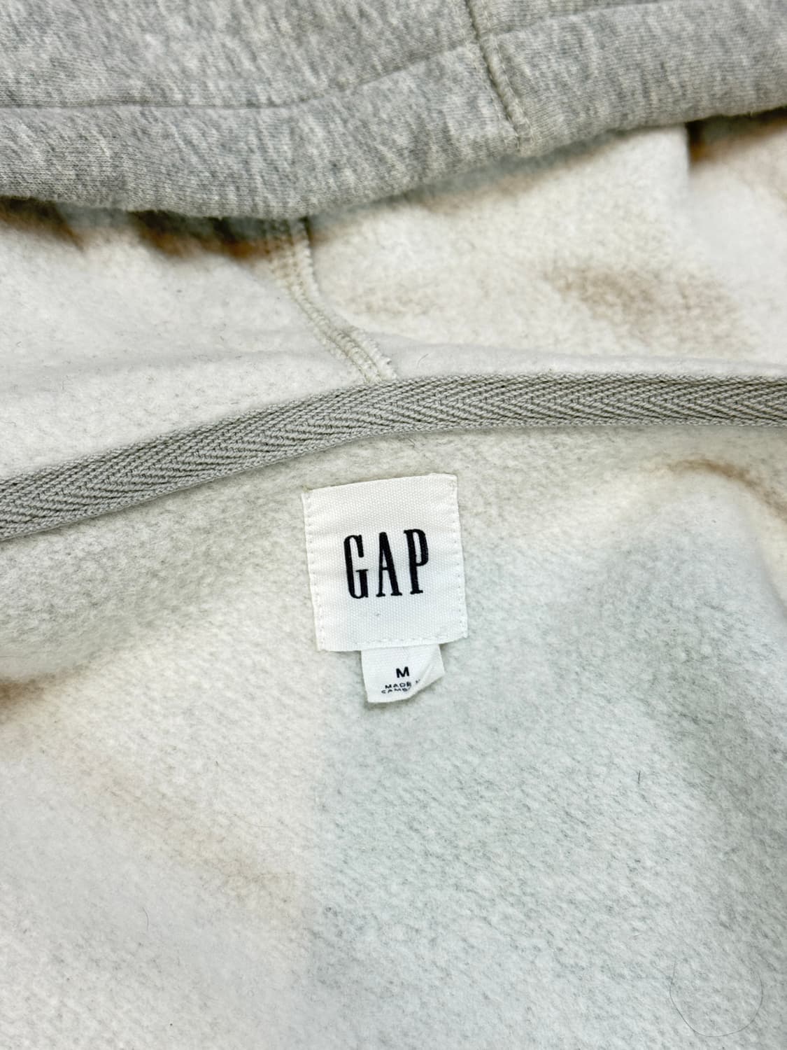 GAP 갭 후드집업 그레이 상품이미지8