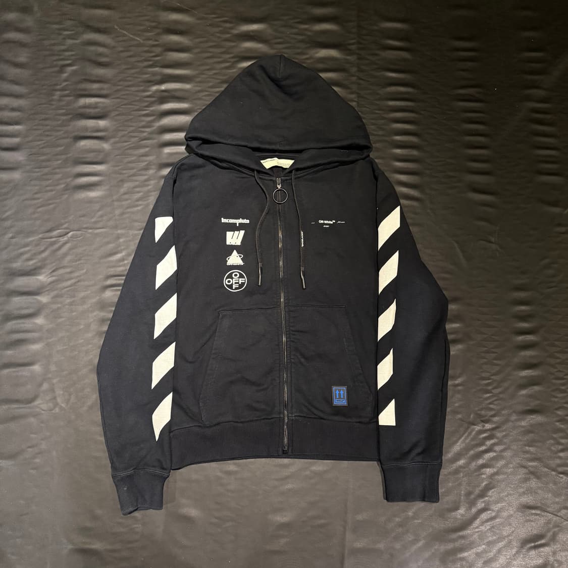 오프화이트 마리아나 후드집업 상품이미지1