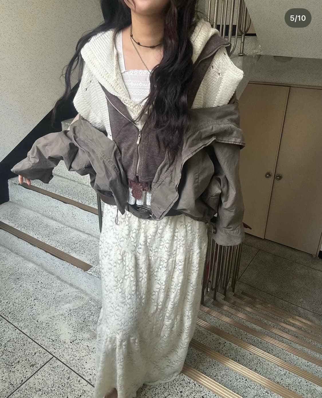 미라이클립 선가든파티 큐빈티지 코디셋 상품이미지4