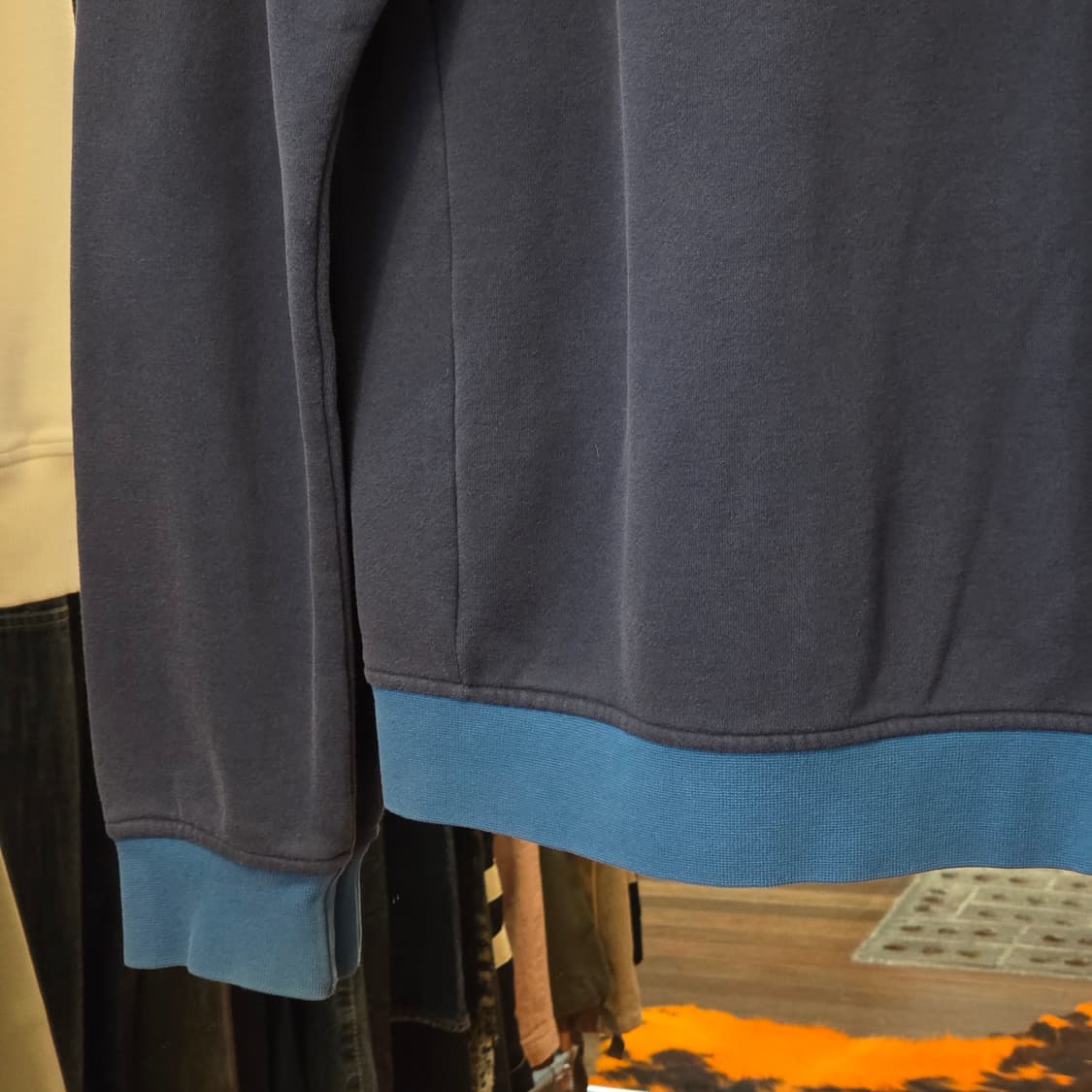 아디다스 네이비 코튼 트랙탑 집업 상품이미지7