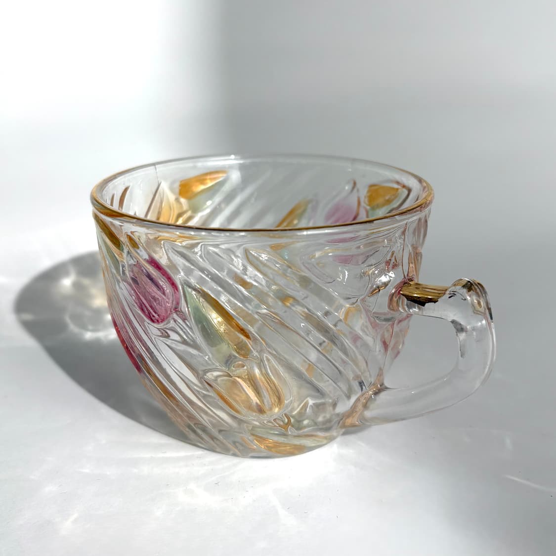 Pastel Swirl Glass Cup Set 상품이미지2