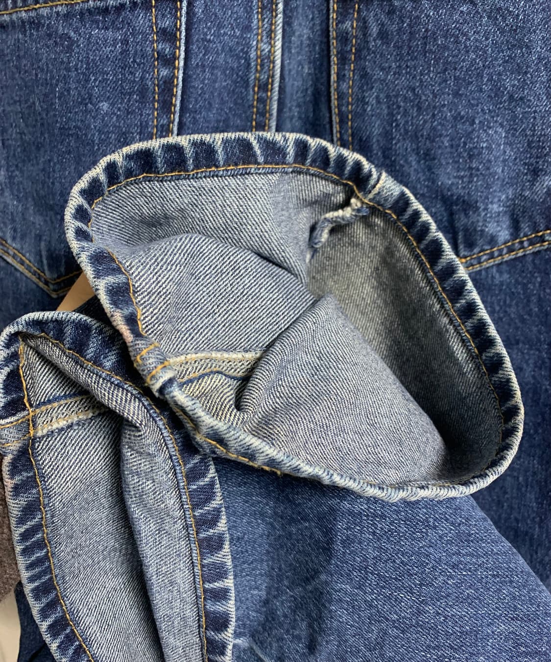 일괄) 쉬이즈큐트 프렌치데님 블루/코듀로이 브라운 M 상품이미지9