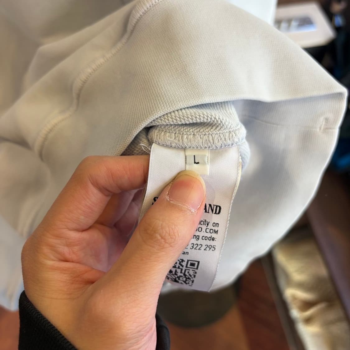 15769 - 스톤아일랜드 스카이블루 와펜 맨투맨 상품이미지8