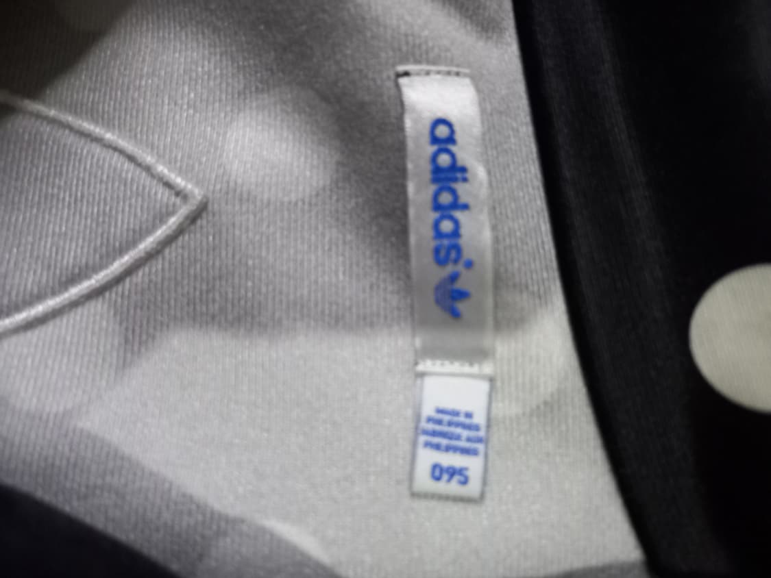 아디다스 파이어버드 블랙 도트 땡땡이 여자 트랙탑 저지 져지집업 90/S 상품이미지5