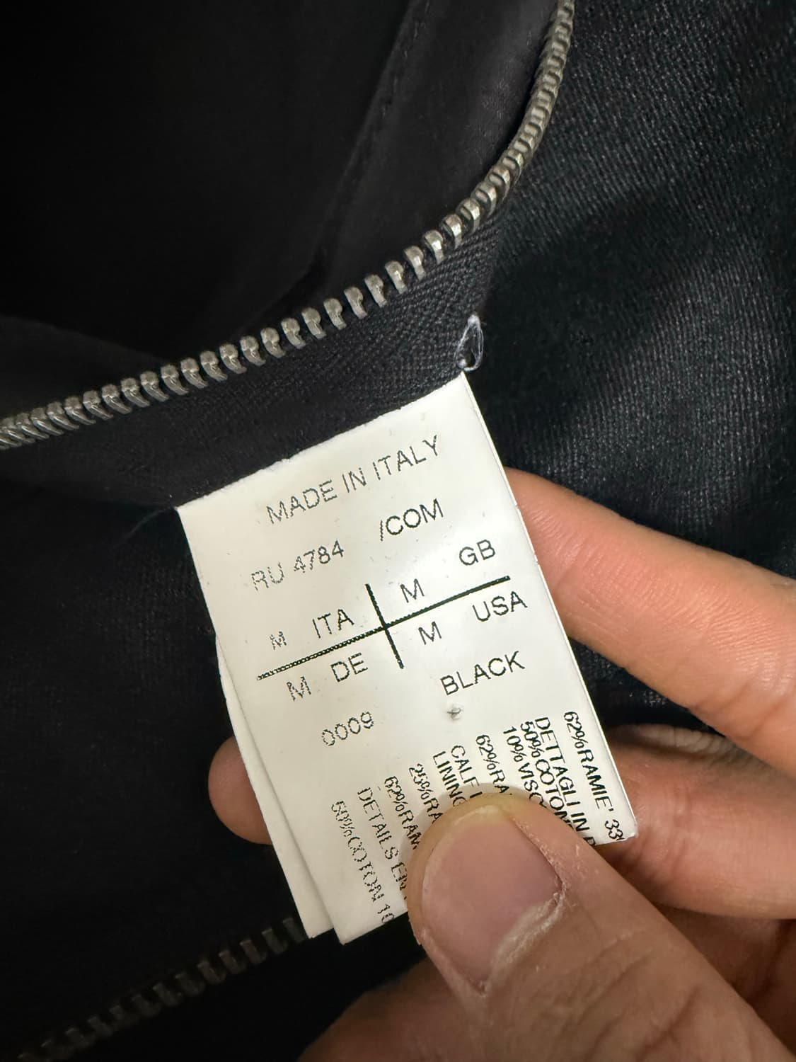 릭오웬스 자켓 2009년 (48) 상품이미지4