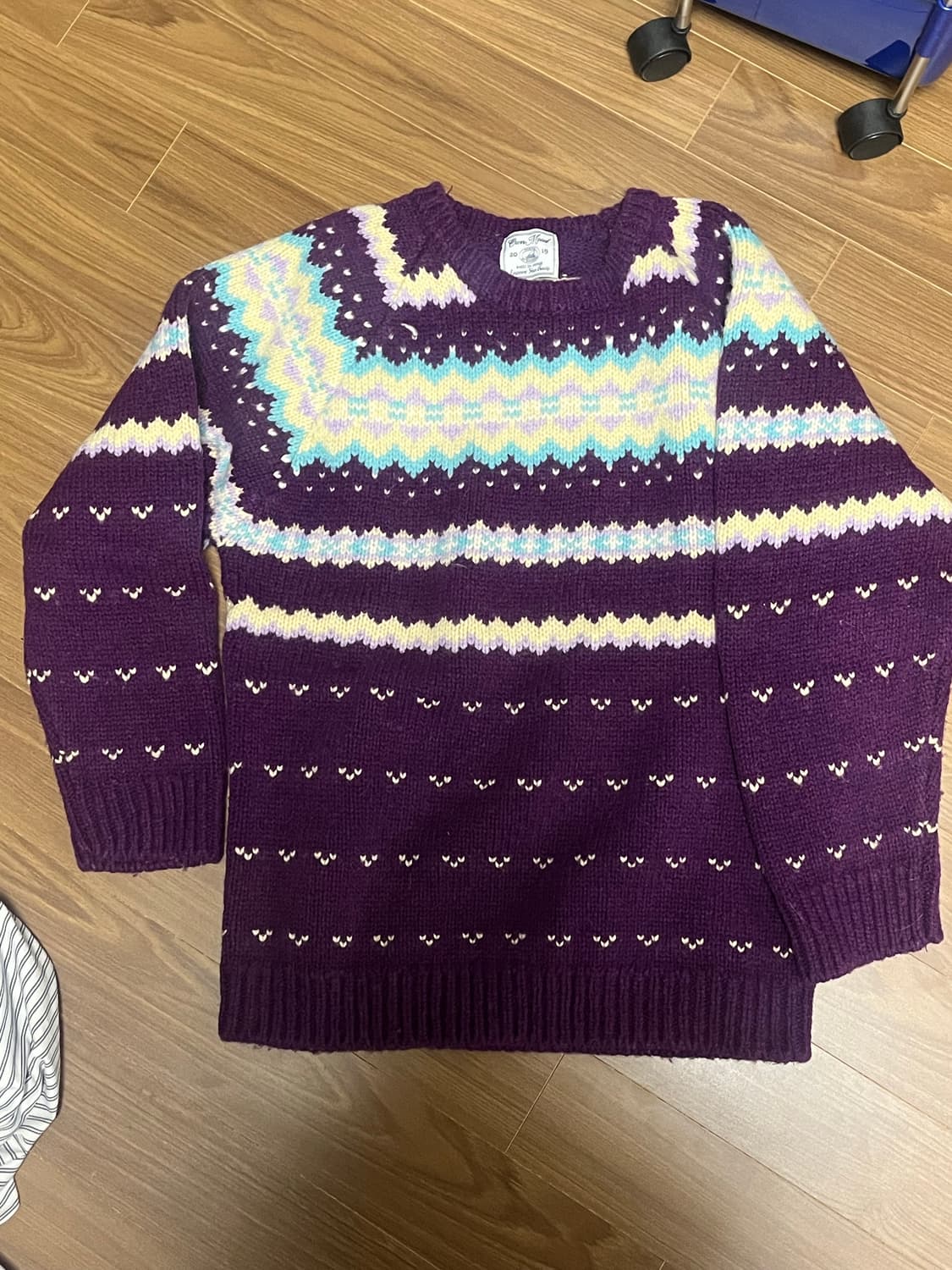 ownmood 온무드 노엘니트 퍼플 상품이미지3