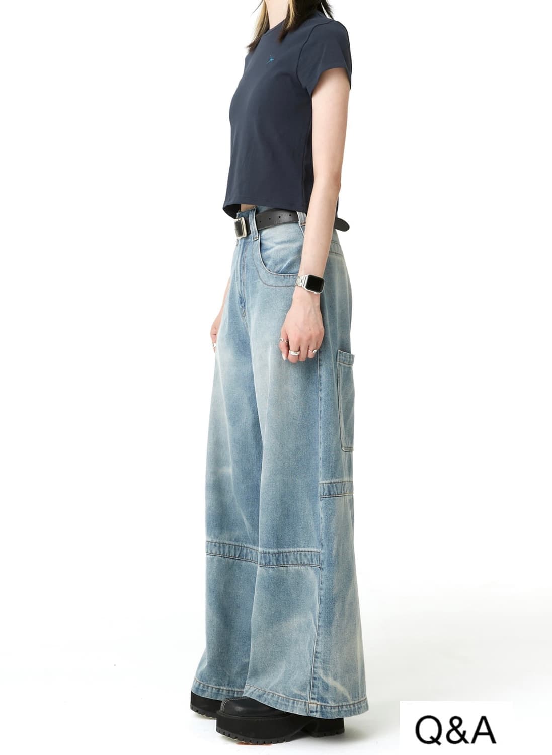 더일마 zelly back pocket 젤리 백포켓진 새상품 미사용 상품이미지5