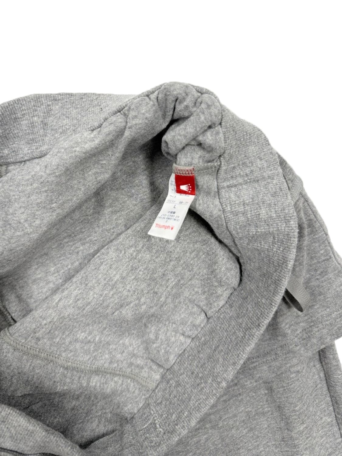 빈티지 그레이 8부 레이어드 스커트 부츠컷팬츠 상품이미지3